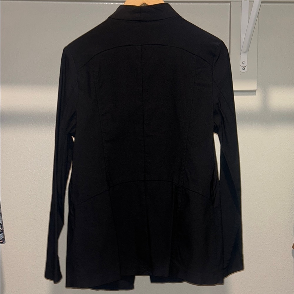 ♻️ Apt. 9 Black Blazer Classic Suit Jacket - Picture 4 of 8